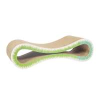 Cat Scratcher Cardboard Lounge Bed Cat Scratching Post with Catnip