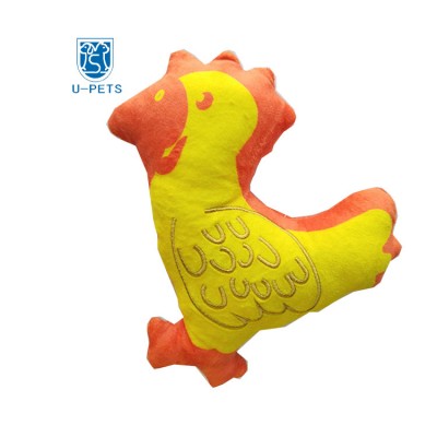 Pet Squeaky Dog Toy Cute animal chicken shape toy  with Interactive Filler