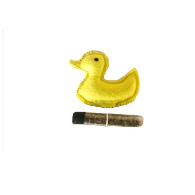 cute duck  shape Catnip Inside  cat Toy with tumbler